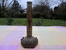 Bougeoir Ancien Néo Gothique bronze XIXe siècle