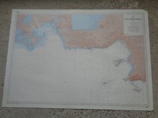 CARTE  MARINE  De Fos-sur-mer