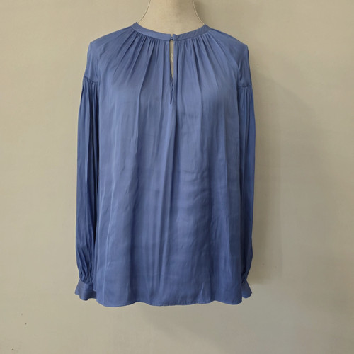 Chemisier bleu massimo dutti - chemisier,