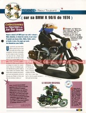BMW R90/6 Série 6 ( R90 R 90 900 ) 1974 Joe Bar Team Fiche Moto #000920