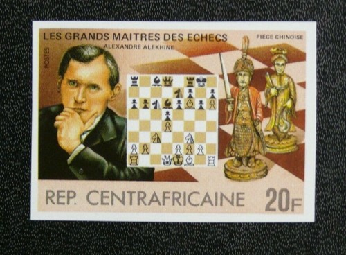 Timbre echecs schach - echecs,