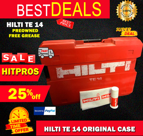 Hilti case preowned - te,