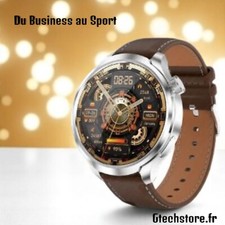Montre intelligente connecté  tactile AMOLED GPS Bluetooth - étanche Pour homme