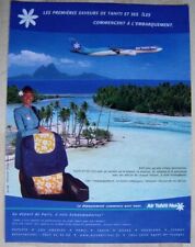 Publicité Papier - AIR TAHITI NUI de 2002