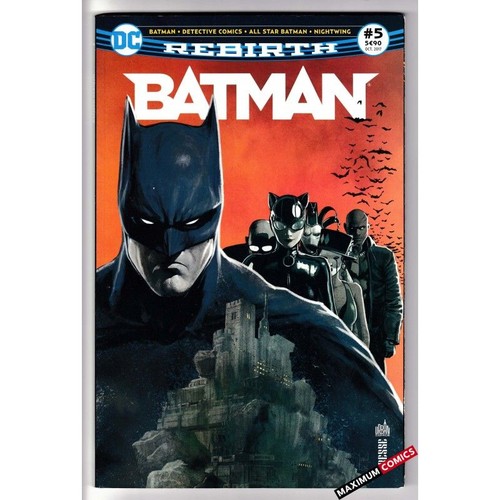 Batman rebirth - rebirth, presse)