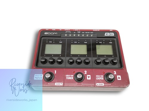 Zoom effects pedal - effects, b3