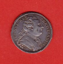 (J.93) JETON ARGENT LOUIS XVI