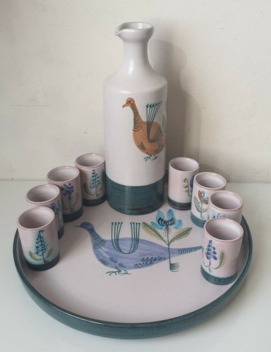 Ensemble assiette carafe - ensemble, 8