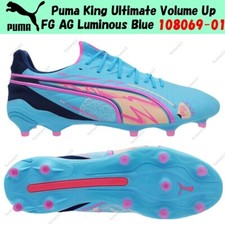 Taille homme Puma King Ultimate Volume Up FG AG Luminous Blue 108069-01