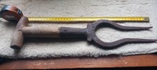 Fourche à betteraves outil ancien d’agriculture