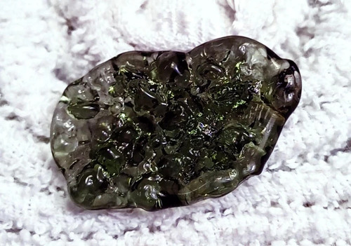 Pendentif brut moldavite - en,