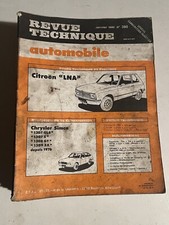 Rta Revue Technique Automobile Étude Technique N396 Citroën LNA Simca 1980