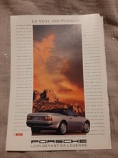 Pub de presse ancienne porsche 944 s2  de 1990  - Old paper advertisement