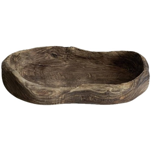 Plateau bois sculpté - bois,