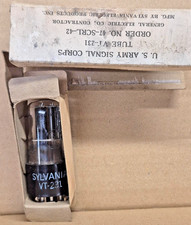 VT231 SYLVANIA 6SN7 NIB 1942
