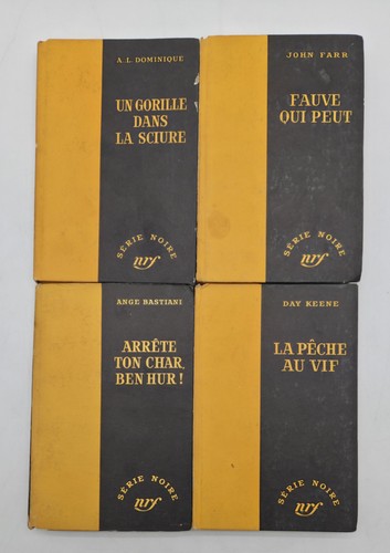 Lot livres série noire nrf - 4,