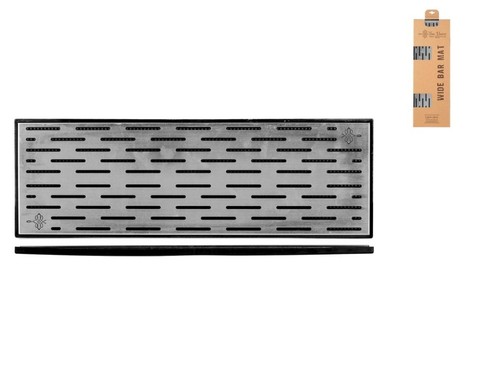 Tapis porte gobelets noir - tapis, porte-gobelets