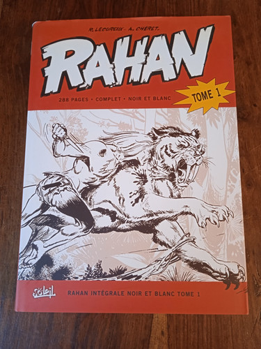 Rahan integrale noir - rahan,