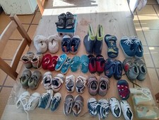 Lot  Chaussures / chausson Garçon Kickers Pat et Ripaton, Nike Petit pirate