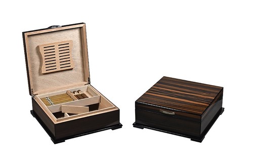 Boîte humidifiée portasigari - boîte,