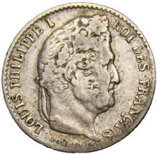 1/4 Franc Louis-Philippe Ier -