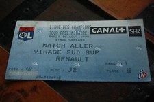 Ticket  )) OL LYON V NK