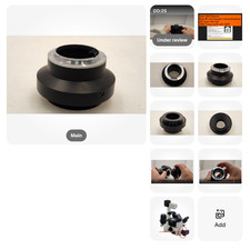 Adaptateur Olympus pour