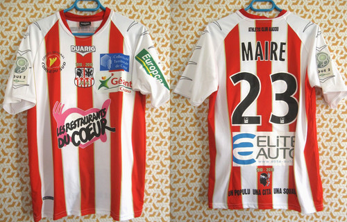 Maillot duarig ajaccio 2010 - maillot,