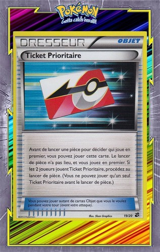 Ticket prioritaire holo - prioritaire,