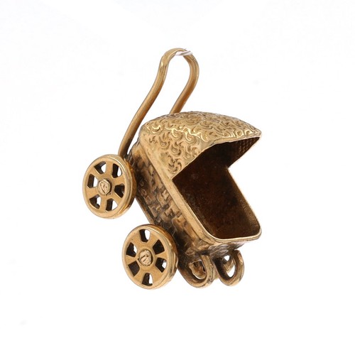 Jaune bébé calèche - or,