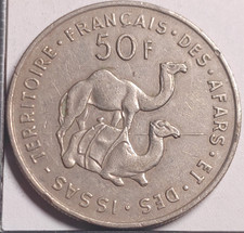 50 Francs 1975 Afars Et Issas