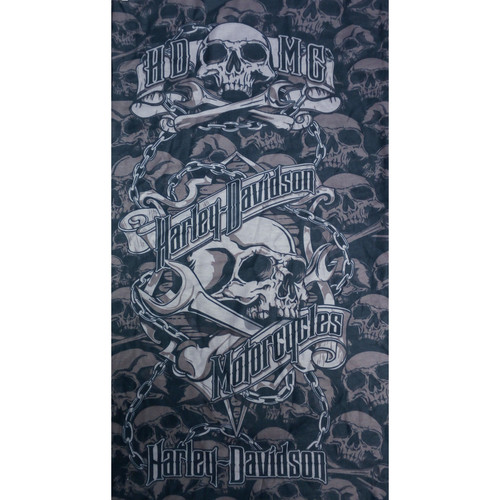 Foulard tête grim skull - tête,