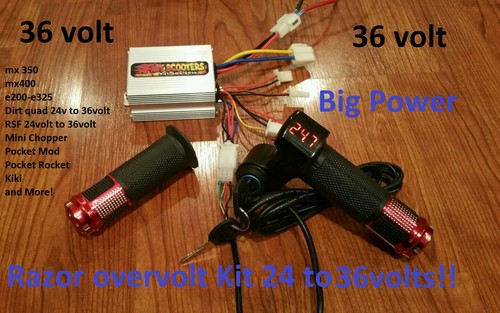 Razor 36v e300 350 read - 36v,
