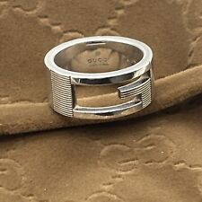 Bague Gucci G Logo en argent