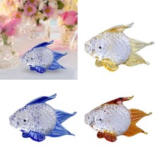 Figurine verre transparent - en,