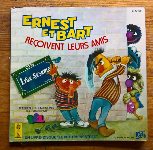 Rue sésame ernest et - 1,,