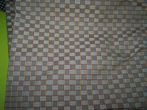 Tissu chalet montagne carreaux - chalet,