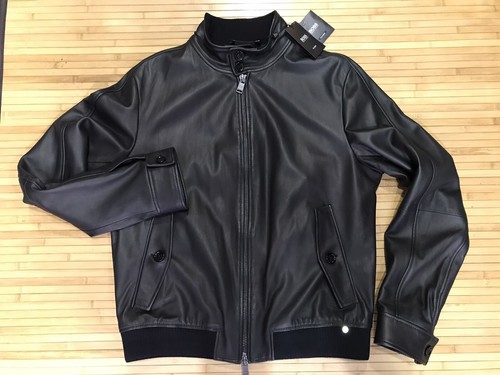Hugo boss blouson cuir agneau - boss,