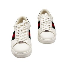 Gucci Baskets en cuir blanc