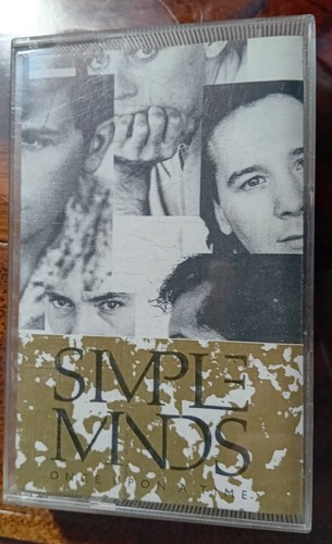 Audio simple minds once - k7,