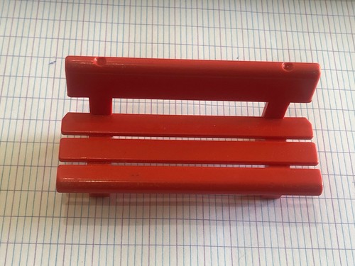 Playmobil banc exterieur - playmobil, d'exterieur