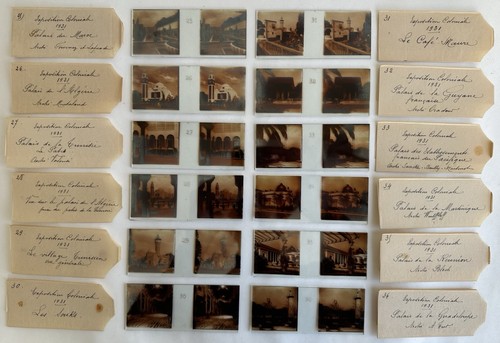 Ancienne plaque photo - , verre
