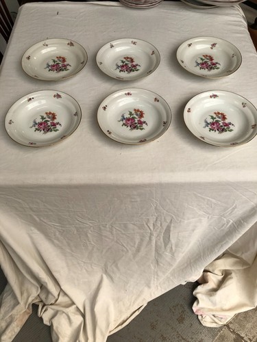 Assiettes soupe - 6, a