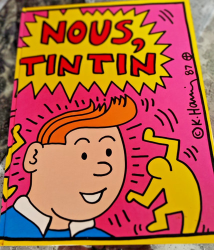 Nous tintin ikeith haring - tintin,