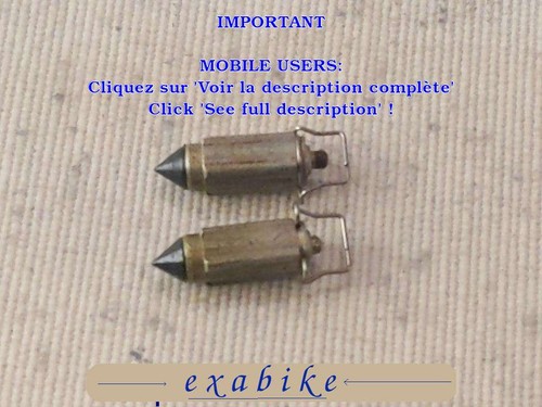 Pointeaux carburateur pour - pointeaux,