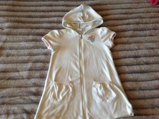 Blue Caribbean 7-8 Ans Peignoir Éponge Bouclette Plage Piscine 