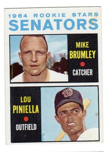 1964 topps 167 lou - topps, bb