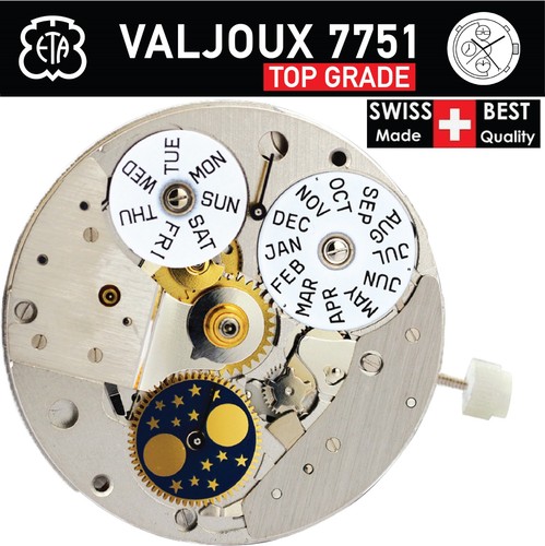 Eta 7751 top grade movement - 7751,