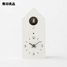 MUJI White Cuckoo Clock