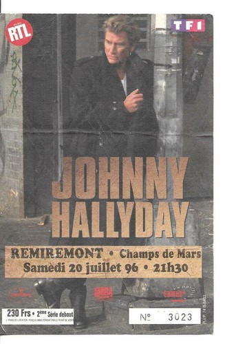 Rare billet ticket concert - /,